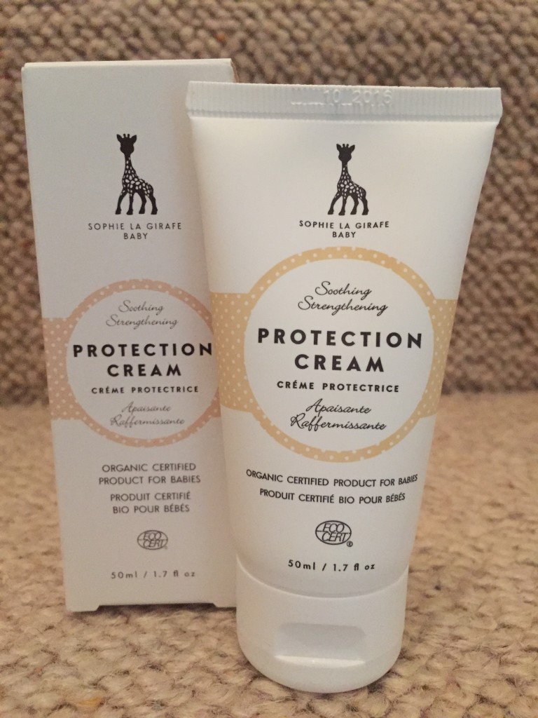 sophie la girafe protection cream french baby cosmetics organic