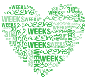 Keeping up with the bump - week 30