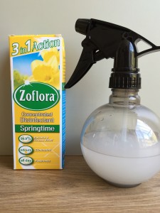 zoflora disinfectant springtime spray bottle