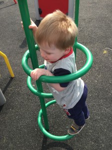 Project 365 - Week 14  climbing toddler