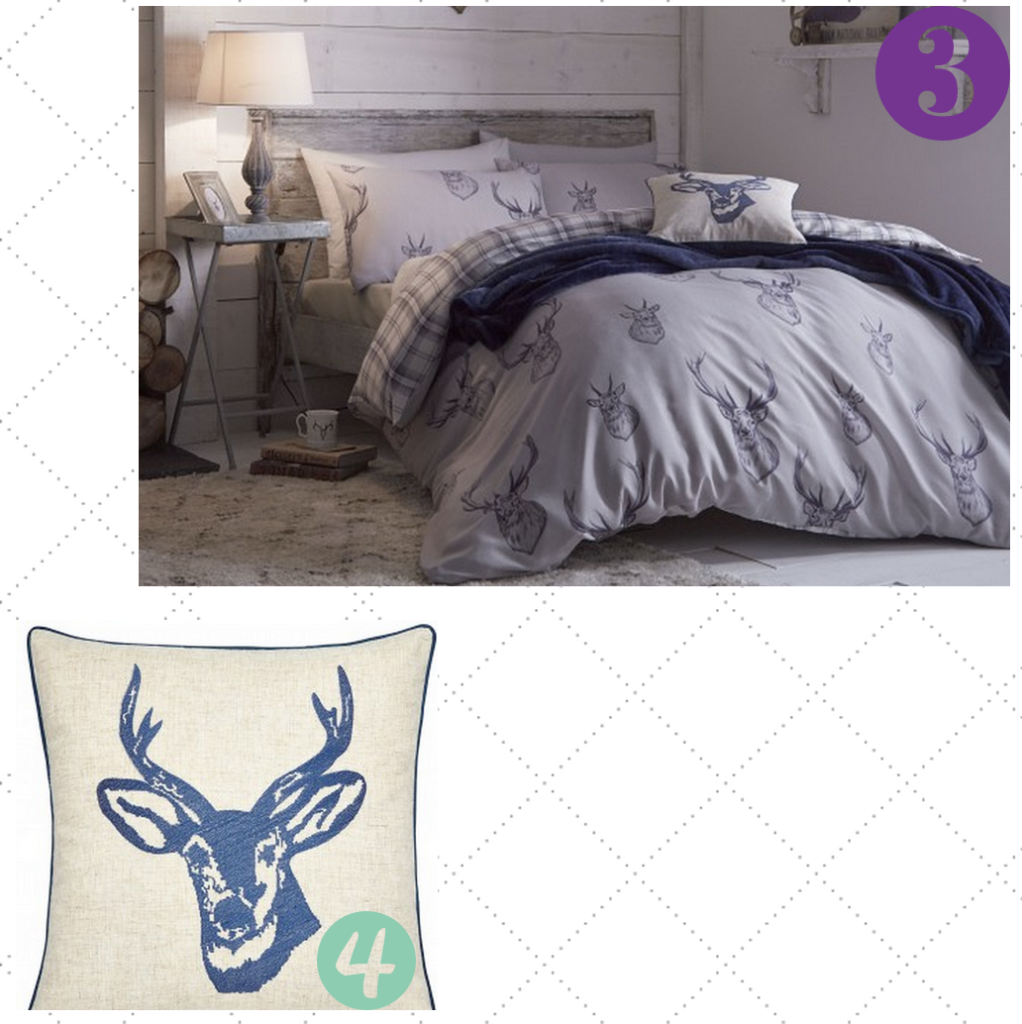 yorkshire linen making our house a home a new lease of life in the bedroom makeover winter fleece duvet stag 