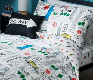 toddler bedroom makeover city map george at asda bedding 
