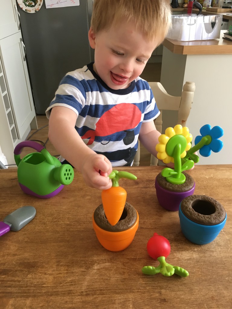 learning resources imaginative play imagination role play grow it set kit flowers gardening plants vegetables spring