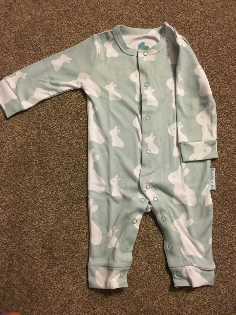 review and giveaway bambini and me swaddle bamboo romper body suit ethically sourced ethical organic sustainable alternative gifts for baby romper rabbit print