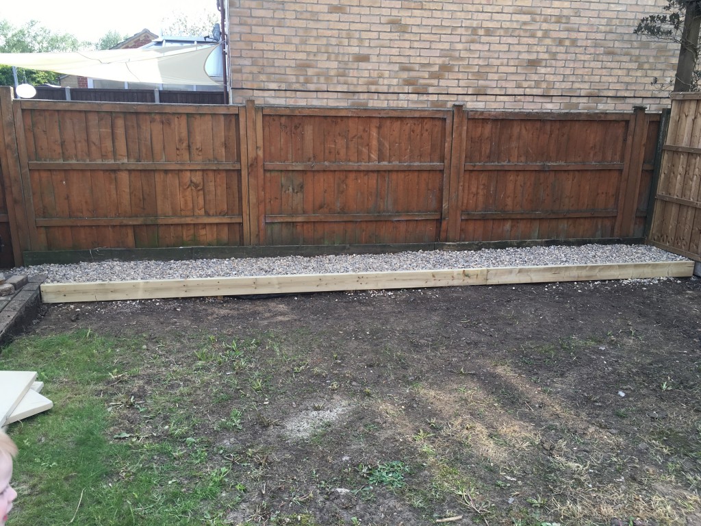 garden makeover vegetable patches grass stones gravel overhaul making our house a home garden part three