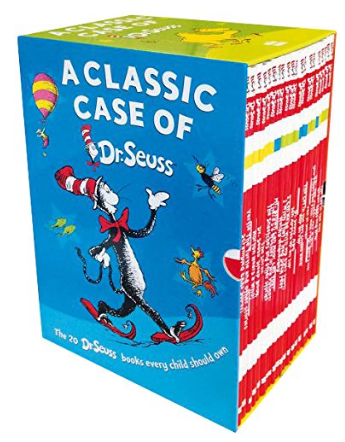 a classic case of dr seuss reading literature kids book books read every child first birthday gift ideas for second child boy gender