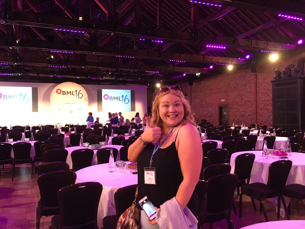 IMG_9815britmums live 2016 bml16 the brewery london blogging event finding our seats and a little excited