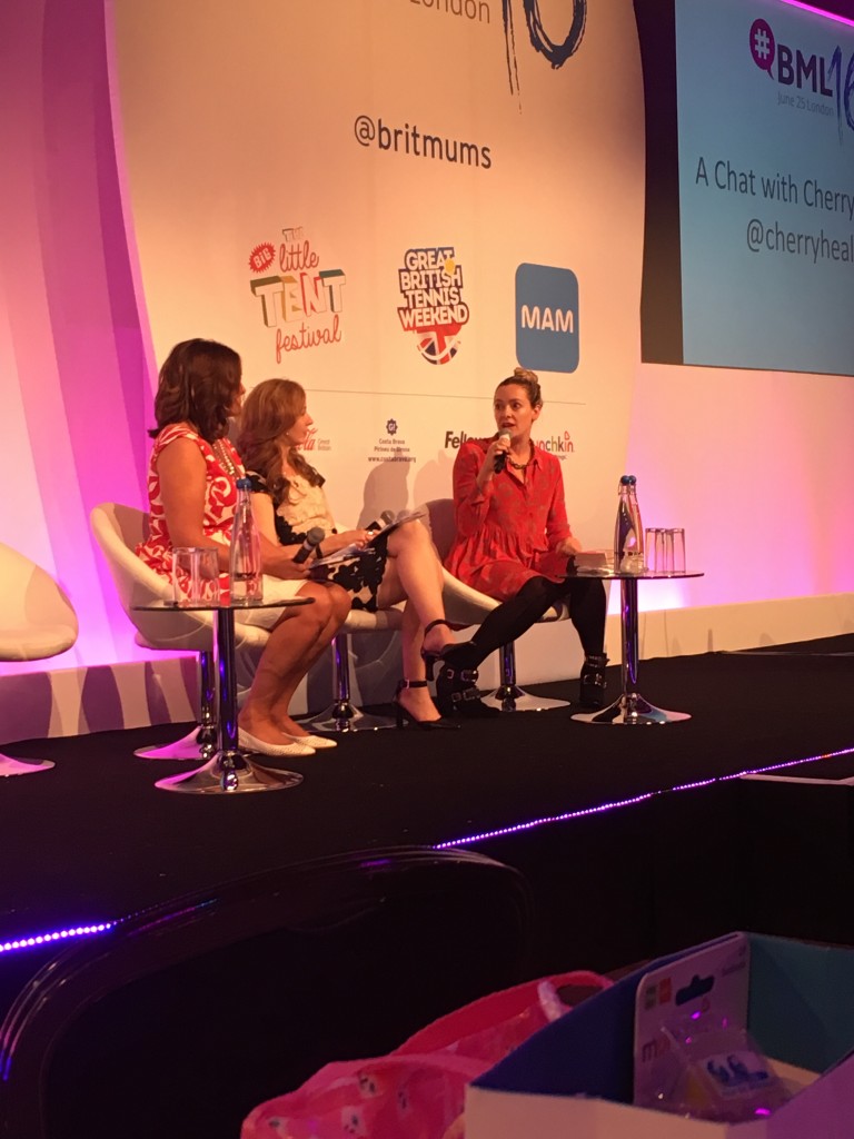 britmums live 2016 bml16 the brewery london blogging event keynote cherry healey letters to my fanny interview