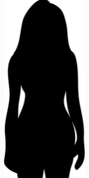 What I'd Really Do With A Lottery Win keep it anonymous silhouette woman secret