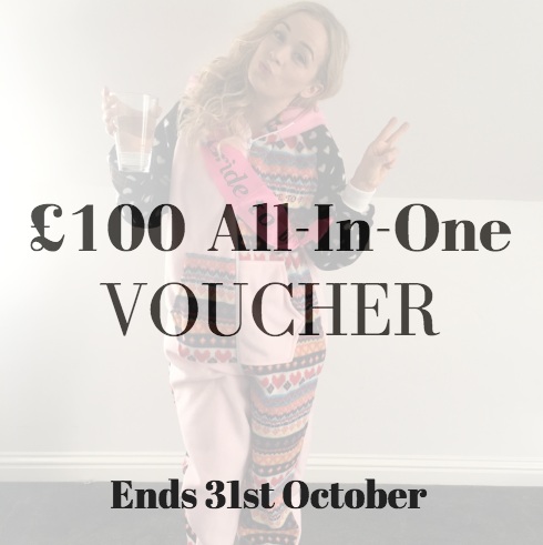 the all in one onesie company personalised customised personal custom made northumberland british handmade hen weekend brighton party experience days review material choices online giveaway competition win