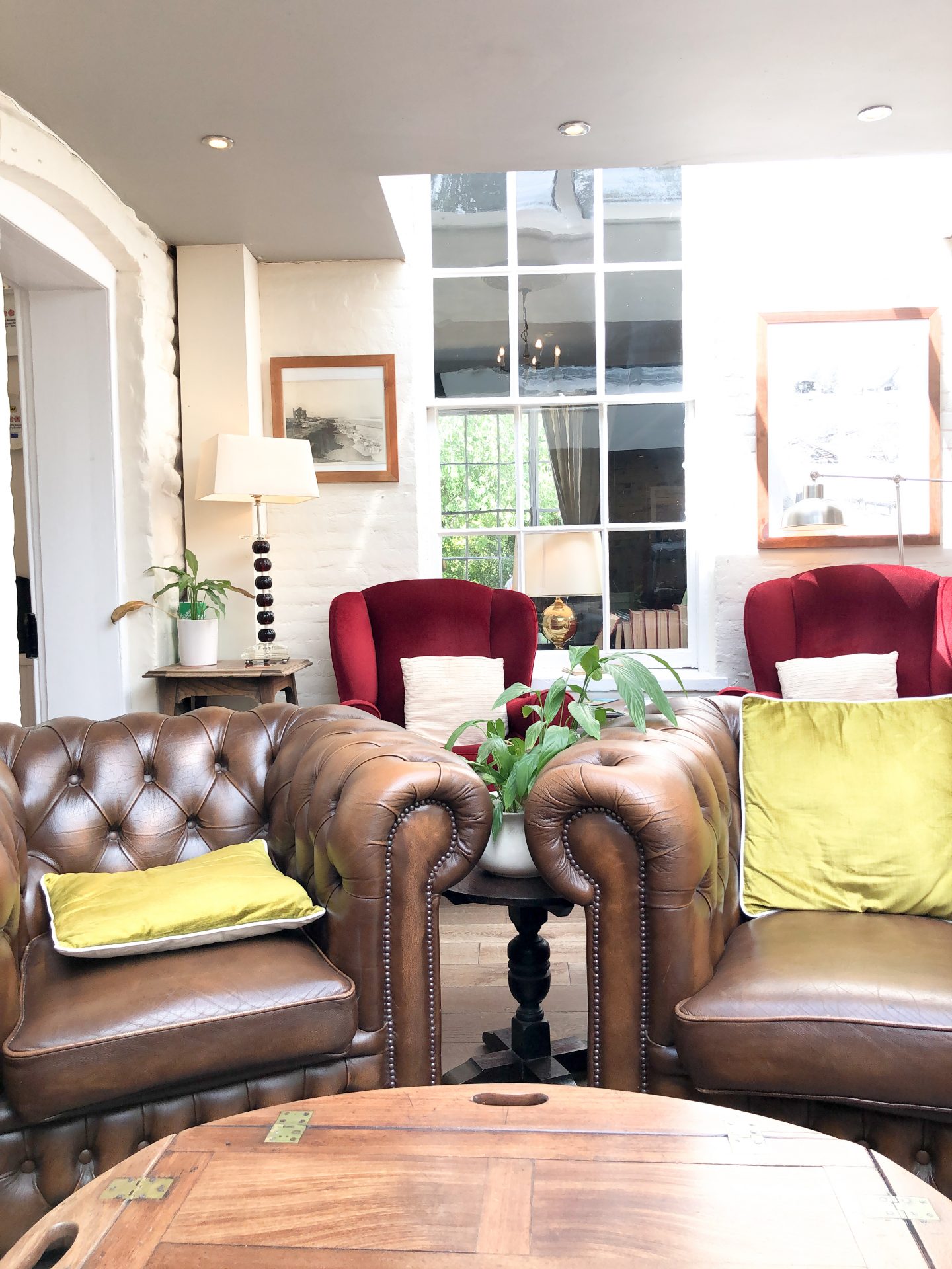 the grove hotel cromer afternoon tea chesterfield armchairs conservatory