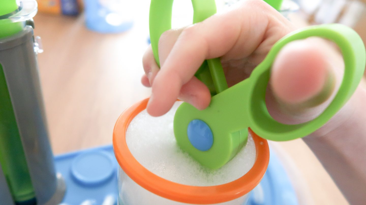 learning resources beaker creatures review reactor pods how to use STEM activities for 5 year olds science sets fun magnification chamber