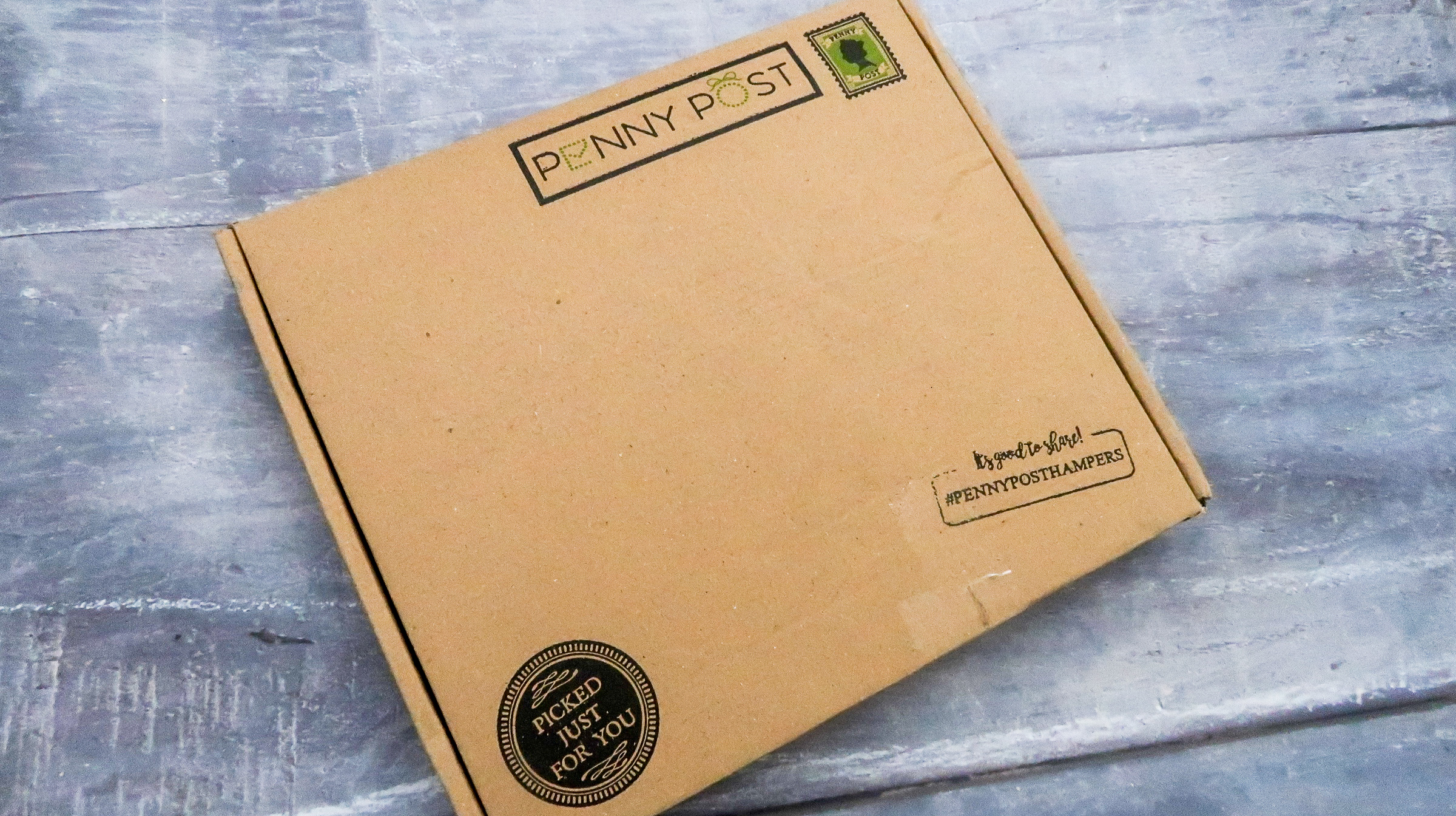 penny post letterbox hamper packaging and size