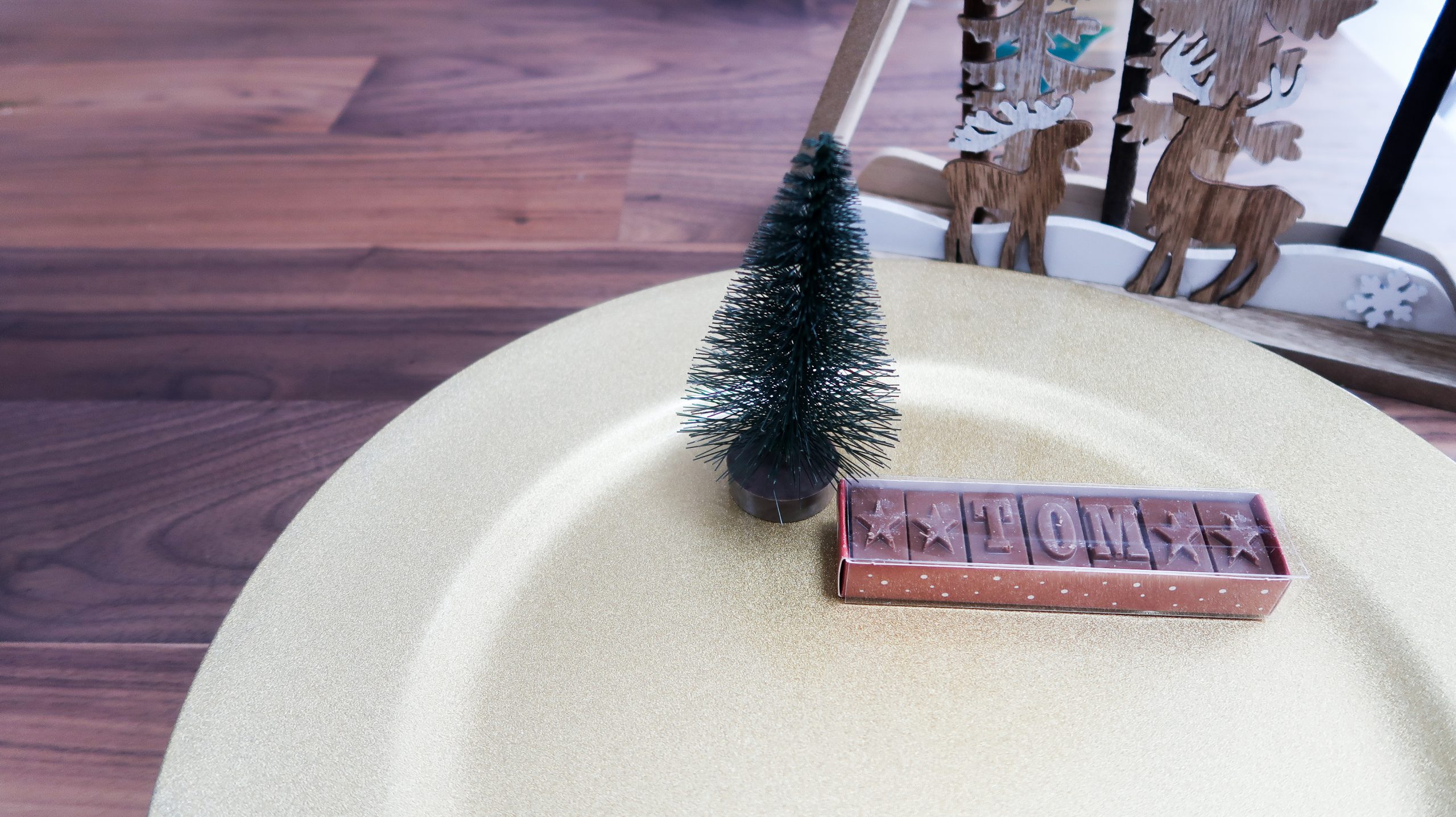 christmas place names personalised chocolates by morse toad